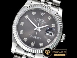 RDJ0267A - DateJust Jub Flt SSSS Dark Grey Diam BP A3135 Mod - 01.jpg